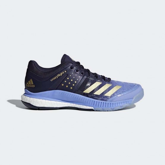 Womens Multicolor Adidas Crazyflight X Volleyball Shoes 645FLPCD->Adidas Women->Sneakers