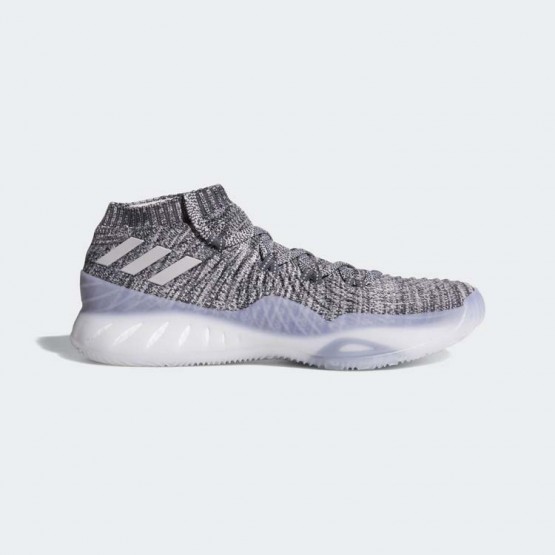 Mens Grey Adidas Crazy Explosive 2017 Primeknit Low Basketball Shoes 794YHMJV->Adidas Men->Sneakers