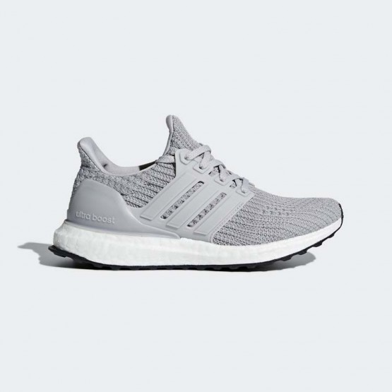 Kids Grey/Black Adidas Ultraboost Running Shoes 864FLHRC->Adidas Kids->Sneakers