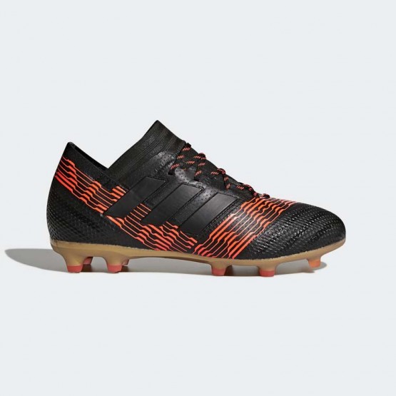 Kids Core Black/Black/Infrared Adidas Nemeziz 17.1 Firm Ground Cleats Soccer Cleats 875SEJCI->Adidas Kids->Sneakers