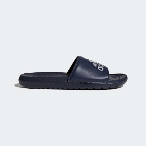 Mens Collegiate Navy/Silver Metallic Adidas Voloomix Slides Training Shoes 921FNJKY->Adidas Men->Sneakers