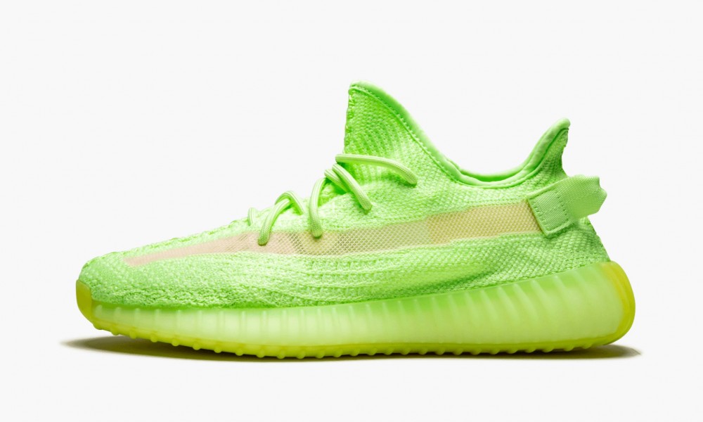 YEEZY BOOST 350 V2 Glow in the Dark EG5293->Yeezy Boost->Sneakers