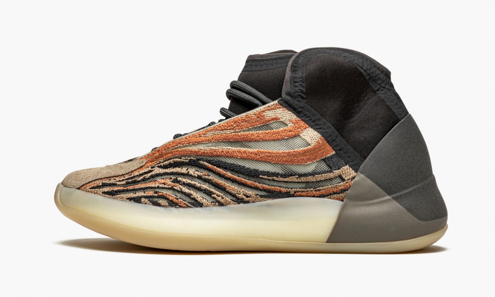 Adidas YEEZY QNTM Basketball Shoes Flash Orange GW5314->Yeezy Boost->Sneakers