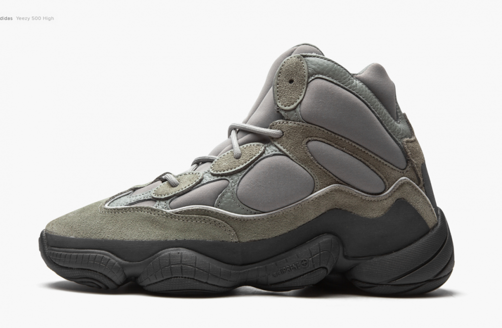 Yeezy 500 High Mist Slate GY0393->Yeezy Boost->Sneakers